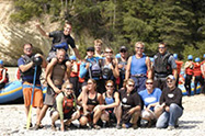 white water rafting golden