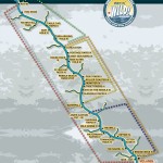 Kicking Horse River Rafting Map