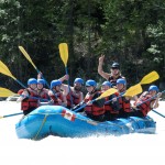 Whitewater rafting half day in Golden BC