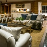 Farmhouse style decor in dining room at Whitewater Lodge, Golden B.C.