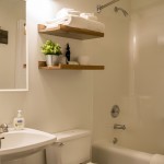 Clean and modern bathroom en-suite in Golden BC